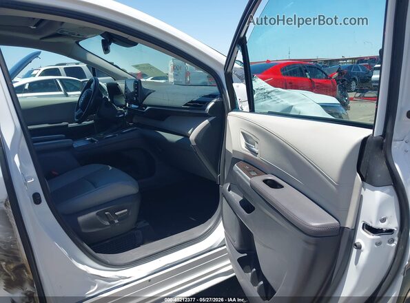 5TDJRKEC7PS158528 2023 TOYOTA SIENNA White წინა სალონის ხედი