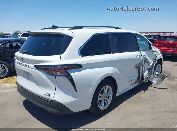 5TDJRKEC7PS158528 2023 TOYOTA SIENNA White უკანა მარჯვენა