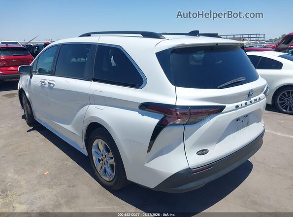 5TDJRKEC7PS158528 2023 TOYOTA SIENNA White უკანა მარცხენა