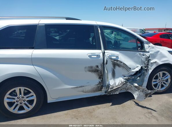 5TDJRKEC7PS158528 2023 TOYOTA SIENNA White უკანა სალონის ხედი