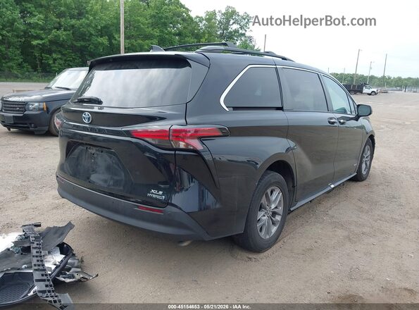 5TDJRKEC8MS023232 2021 TOYOTA SIENNA Black Trasero derecho