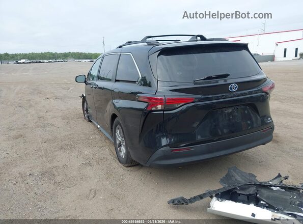 5TDJRKEC8MS023232 2021 TOYOTA SIENNA Black Trasero izquierdo