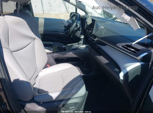 5TDJSKFC1SS189401 2025 TOYOTA LE Black წინა სალონის ხედი