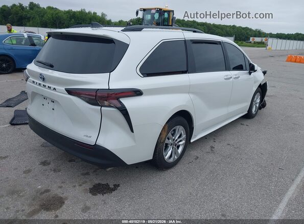 5TDJSKFC2SS160103 2025 TOYOTA SIENNA White Tył prawy