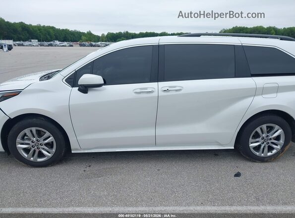 5TDJSKFC2SS160103 2025 TOYOTA SIENNA White Widok wnętrza 360 stopni