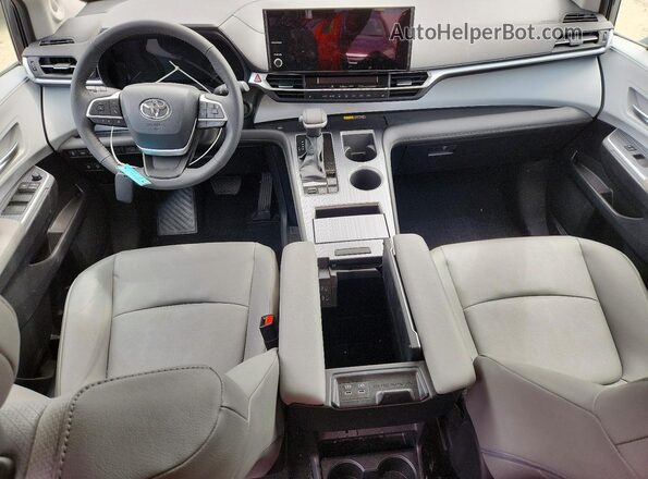 5TDJSKFC2SS215360 2025 TOYOTA LE Gray Vista del salpicadero