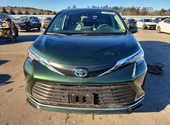 5TDJSKFC8PS102794 2023 TOYOTA SIENNA Green წინა ხედი
