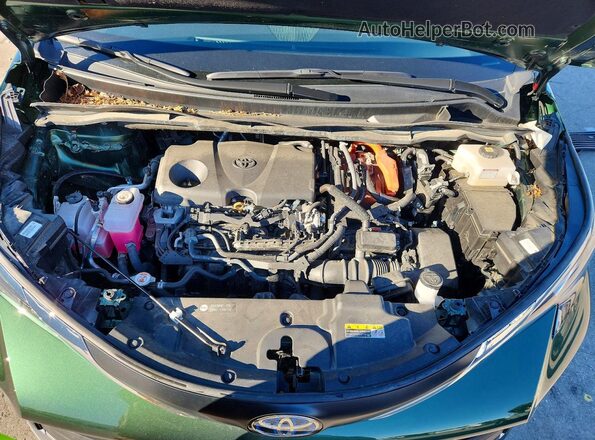 5TDJSKFC8PS102794 2023 TOYOTA SIENNA Green უკანა სალონის ხედი