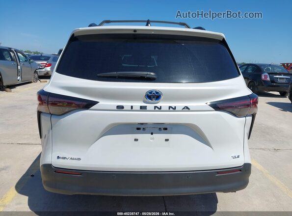 5TDJSKFC8SS156038 2025 TOYOTA SIENNA Белый 