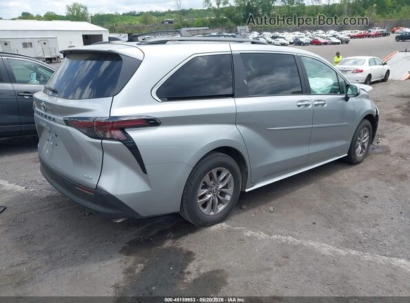 5TDJSKFCXSS197965 2025 TOYOTA SIENNA Silver 