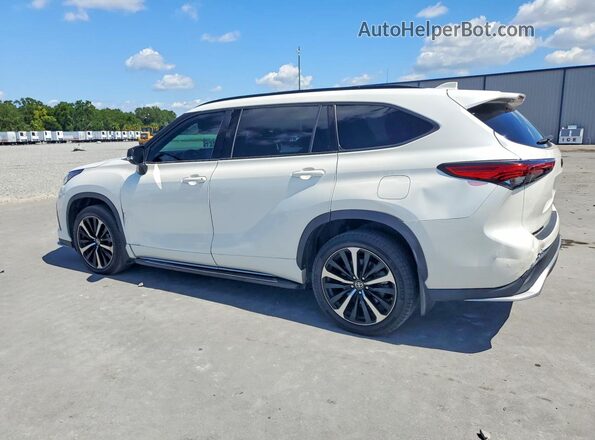 5TDJZRBH7MS134282 2021 TOYOTA HIGHLANDER Белый Задняя левая четверть