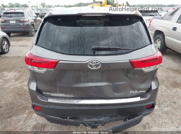 5TDJZRFH0HS518534 2017 TOYOTA HIGHLANDER Brown 
