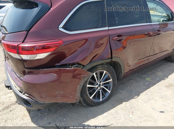 5TDJZRFH0JS491860 2018 TOYOTA HIGHLANDER Beige Front view