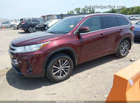 5TDJZRFH0JS491860 2018 TOYOTA HIGHLANDER Beige Front left