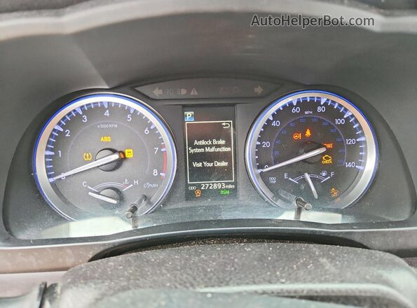 5TDJZRFH0JS539888 2018 TOYOTA HIGHLANDER Silver Widok zestawu wskaźników