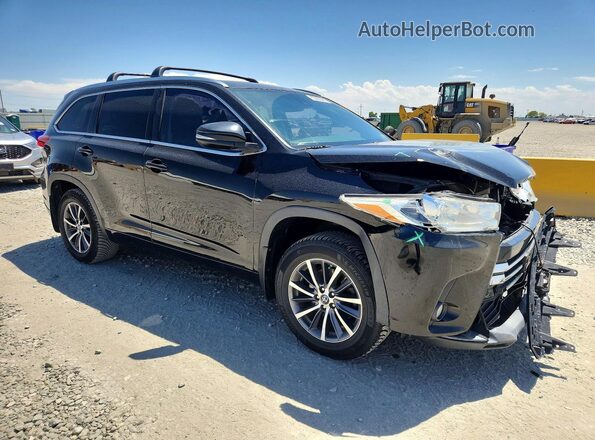 5TDJZRFH1JS829492 2018 TOYOTA HIGHLANDER Black 