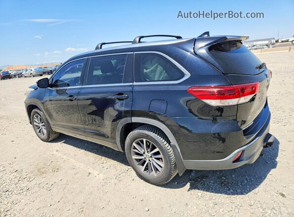 5TDJZRFH1JS829492 2018 TOYOTA HIGHLANDER Black 