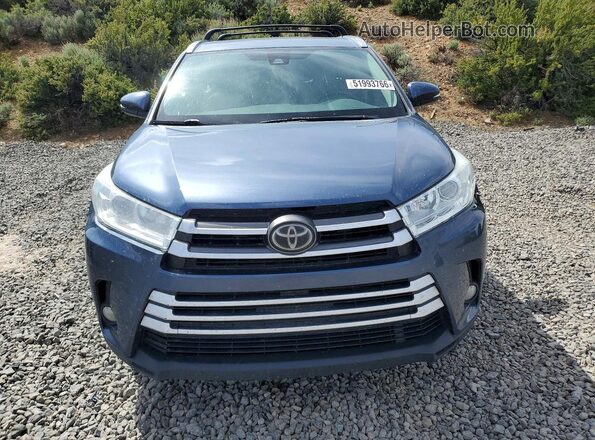 5TDJZRFH2HS469918 2017 TOYOTA HIGHLANDER Blue 