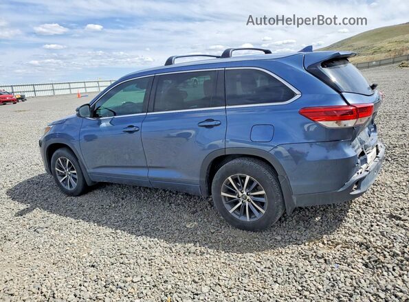 5TDJZRFH2HS469918 2017 TOYOTA HIGHLANDER Blue 