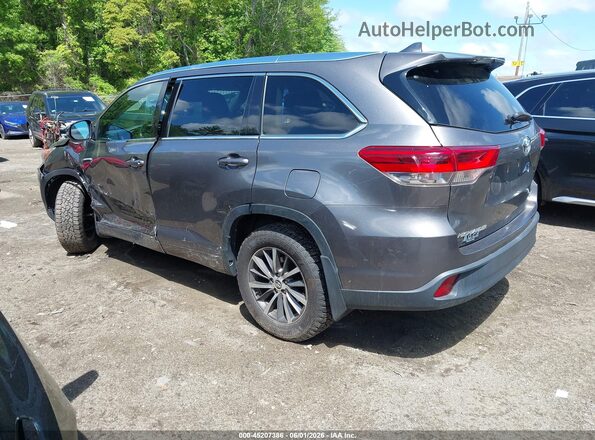 5TDJZRFH2HS473841 2017 TOYOTA HIGHLANDER Gray Tył lewy
