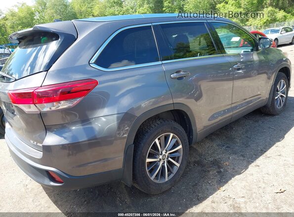 5TDJZRFH2HS473841 2017 TOYOTA HIGHLANDER Gray Tył prawy