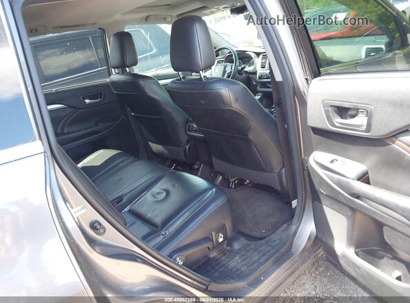 5TDJZRFH2HS473841 2017 TOYOTA HIGHLANDER Gray Widok naklejki z numerem VIN