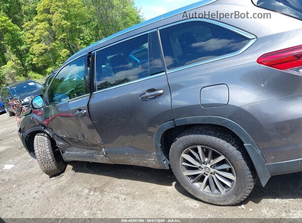 5TDJZRFH2HS473841 2017 TOYOTA HIGHLANDER Gray Widok wnętrza 360 stopni