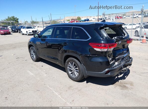 5TDJZRFH2HS511732 2017 TOYOTA LE Black Tył lewy