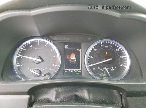 5TDJZRFH2JS523403 2018 TOYOTA HIGHLANDER Silver ხელსაწყოთა პანელის ხედი