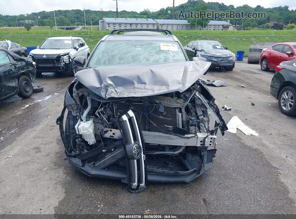 5TDJZRFH2JS866020 2018 TOYOTA HIGHLANDER Бежевый Вид щитка приборов