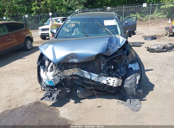 5TDJZRFH2KS987258 2019 TOYOTA HIGHLANDER Blue წინა ხედი