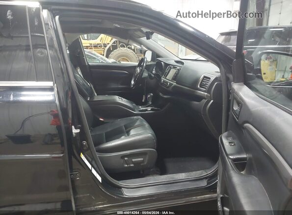 5TDJZRFH3HS426074 2017 TOYOTA HIGHLANDER Black 