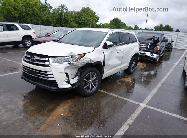 5TDJZRFH3HS508242 2017 TOYOTA HIGHLANDER White 