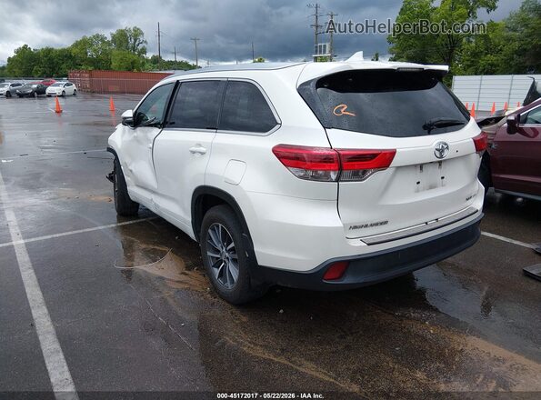 5TDJZRFH3HS508242 2017 TOYOTA HIGHLANDER White 