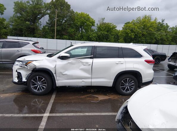 5TDJZRFH3HS508242 2017 TOYOTA HIGHLANDER White 
