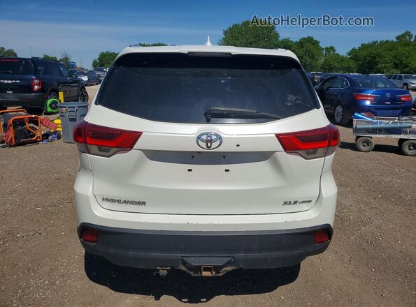 5TDJZRFH3JS532451 2018 TOYOTA HIGHLANDER White 