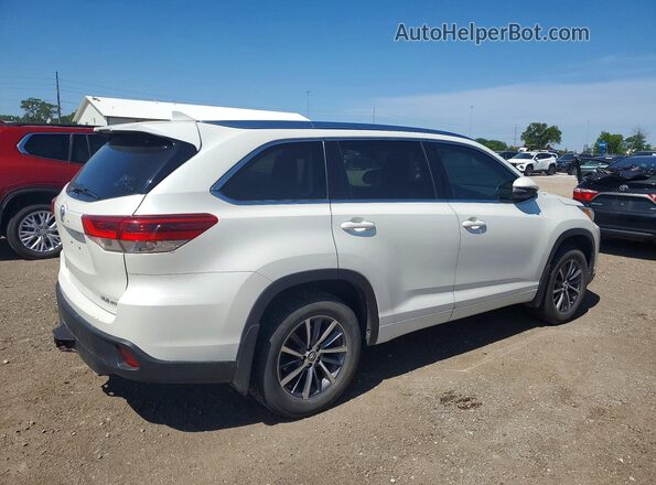 5TDJZRFH3JS532451 2018 TOYOTA HIGHLANDER White 