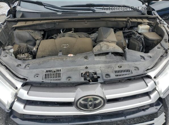 5TDJZRFH3JS555325 2018 TOYOTA HIGHLANDER Black 