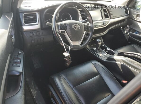5TDJZRFH3JS555325 2018 TOYOTA HIGHLANDER Black 
