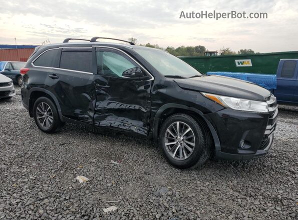 5TDJZRFH3JS555325 2018 TOYOTA HIGHLANDER Black 