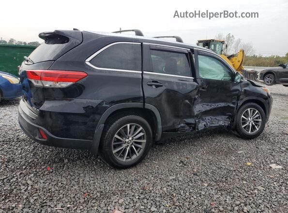 5TDJZRFH3JS555325 2018 TOYOTA HIGHLANDER Black 