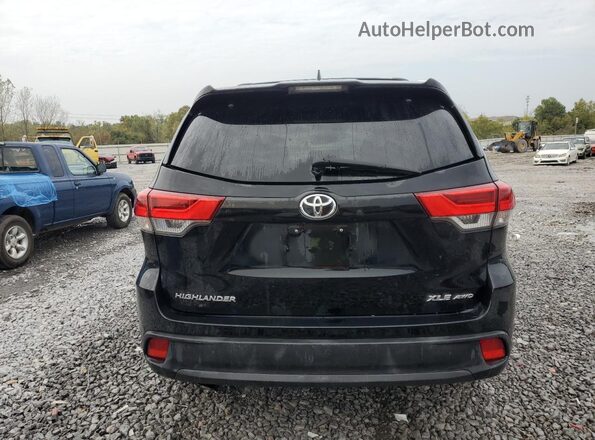 5TDJZRFH3JS555325 2018 TOYOTA HIGHLANDER Black 