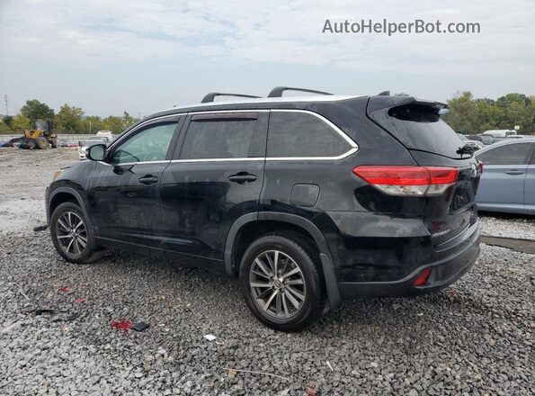 5TDJZRFH3JS555325 2018 TOYOTA HIGHLANDER Black 
