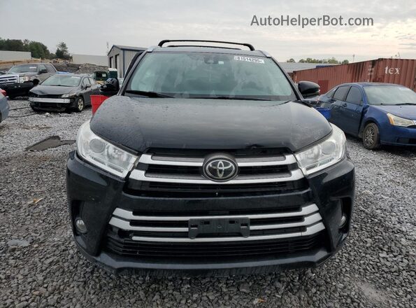 5TDJZRFH3JS555325 2018 TOYOTA HIGHLANDER Black 