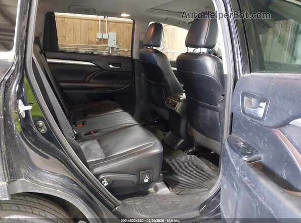 5TDJZRFH4JS829048 2018 TOYOTA HIGHLANDER Black 