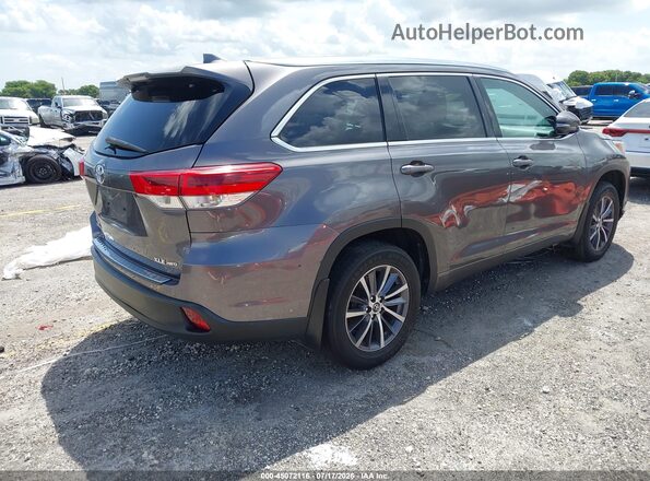 5TDJZRFH6JS806435 2018 TOYOTA LE Gray Tył prawy