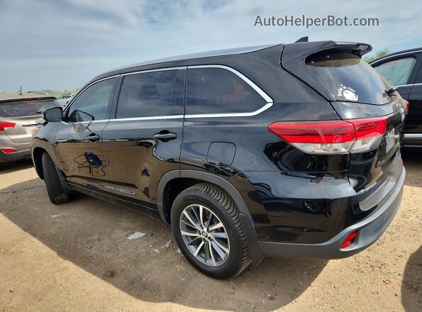 5TDJZRFH6JS823574 2018 TOYOTA HIGHLANDER Black 