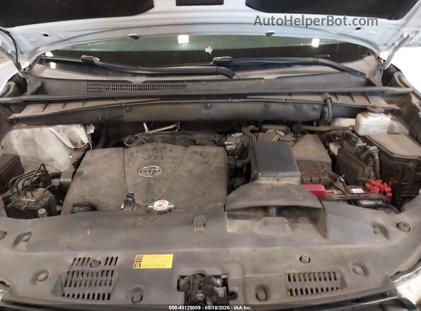 5TDJZRFH6JS846742 2018 TOYOTA HIGHLANDER White უკანა ხედი
