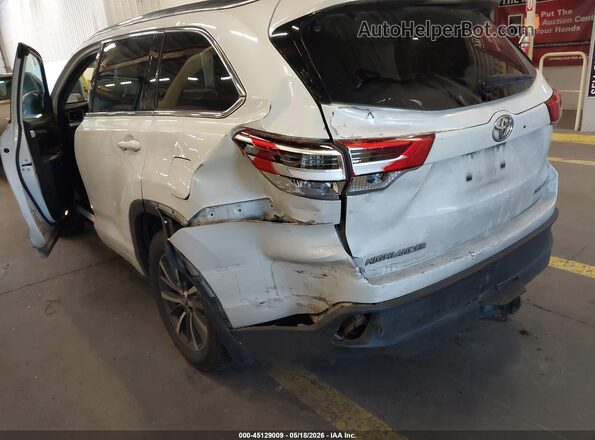 5TDJZRFH6JS846742 2018 TOYOTA HIGHLANDER White წინა ხედი
