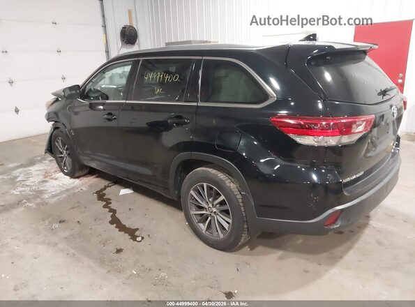 5TDJZRFH8HS437927 2017 TOYOTA LE Black Tył lewy